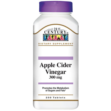 21st Century, Apple Cider Vinegar, 300 mg, 250 Tablets