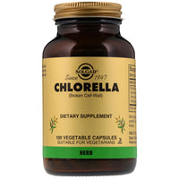 Solgar, Chlorella, (Broken Cell-Wall), 100 Vegetable Capsules