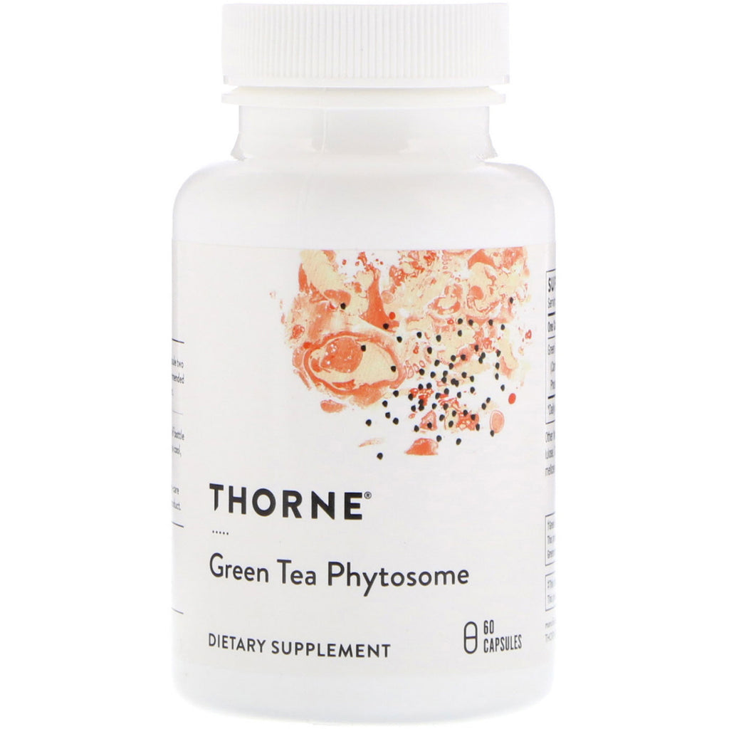 Thorne research, fitosom de ceai verde, 60 de capsule