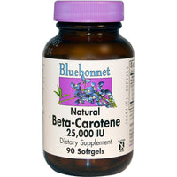 Bluebonnet Nutrition, Natural Beta-Carotene, 25,000 IU, 90 Softgels