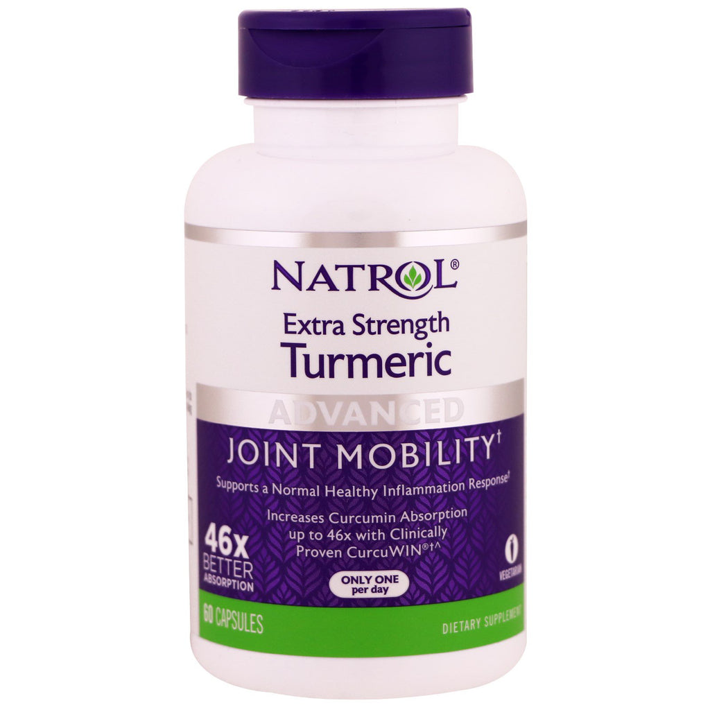 Natrol, turmeric extra-rezistent, 60 capsule