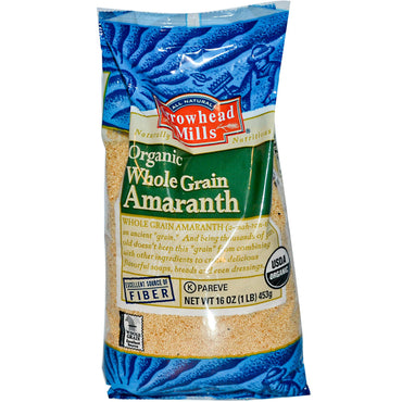 Arrowhead Mills Amaranto de grão integral 16 onças (453 g)