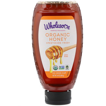 Wholesome Sweeteners, Inc.,  Honey, 24 oz (680 g)