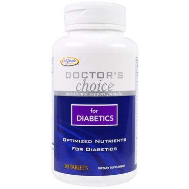Terapia enzimática, nutrientes optimizados para diabéticos, 90 tabletas
