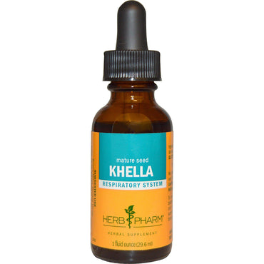 Herb Pharm, Khella, semințe mature, 1 fl oz (29,6 ml)