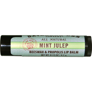 Savannah Bee Company Inc, Lippenbalsam, Mint Julep, 0,15 oz (4,2 g)