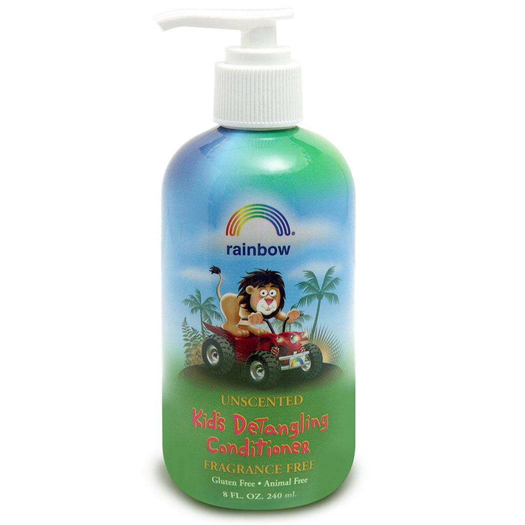 Rainbow Research, Après-shampooing démêlant pour enfants, sans parfum, 8 fl oz, (240 ml)