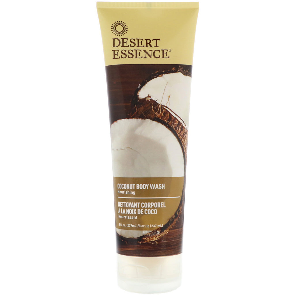 Desert Essence, Body Wash, Coconut, 8 fl oz (237 ml)