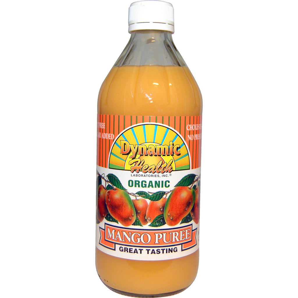 Dynamic Health Laboratories, Purea di mango, 16 fl oz (473 ml)