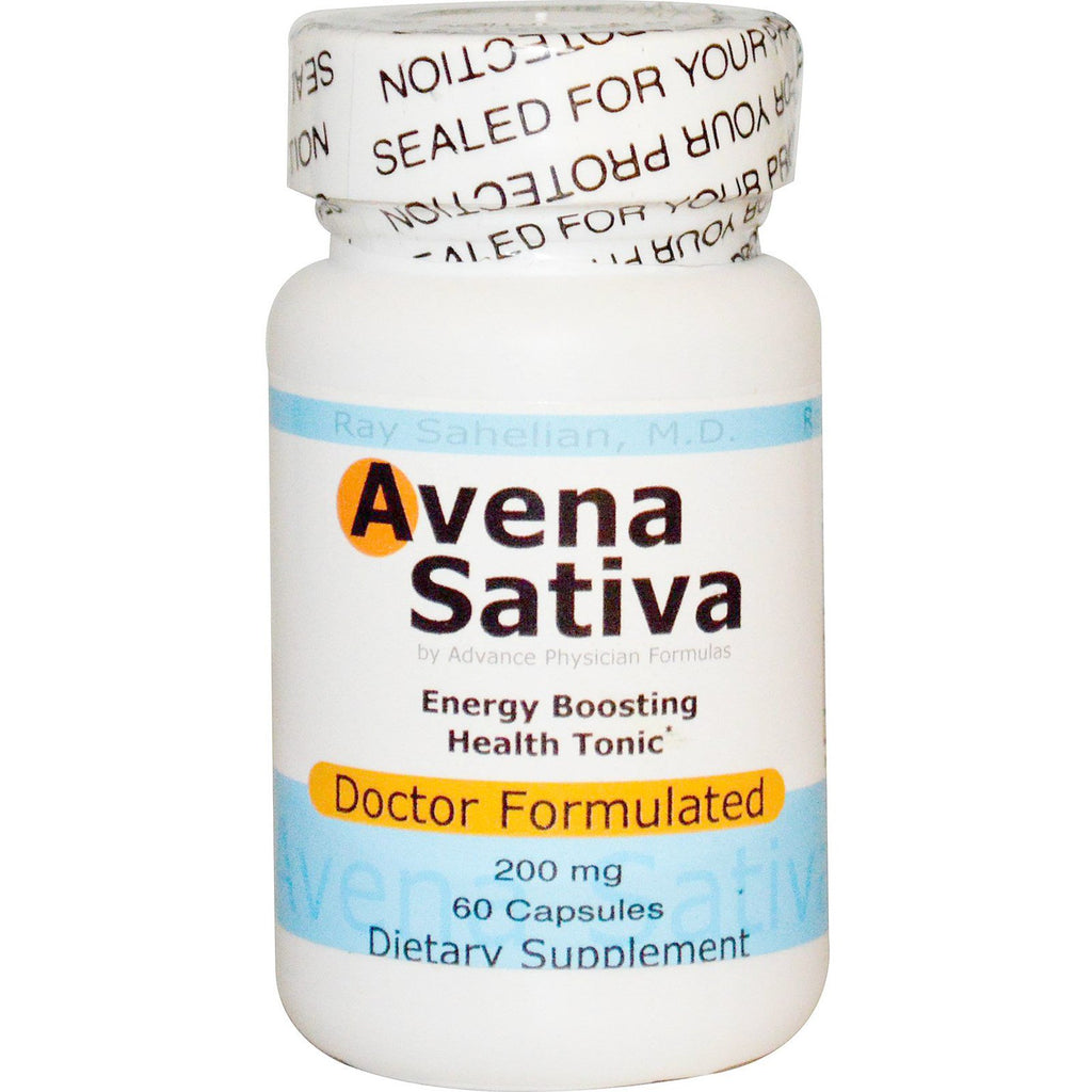 Advance Physician Formulas, Inc., Avena Sativa, 60 cápsulas