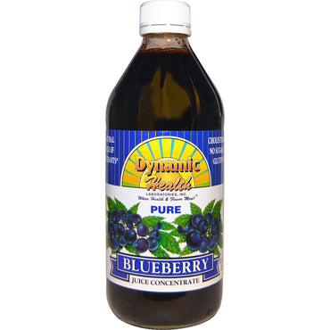 Dynamic Health Laboratories, Pure Blueberry Juice Concentrate, 16 fl oz (473 ml)