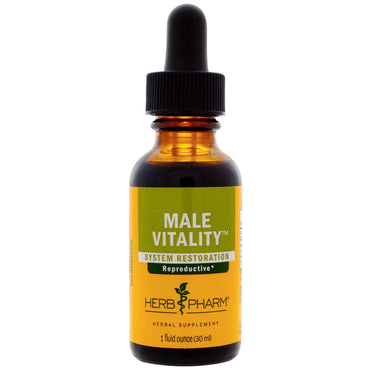 Herb Pharm, Male Vitality, 1 fl oz (30 ml)