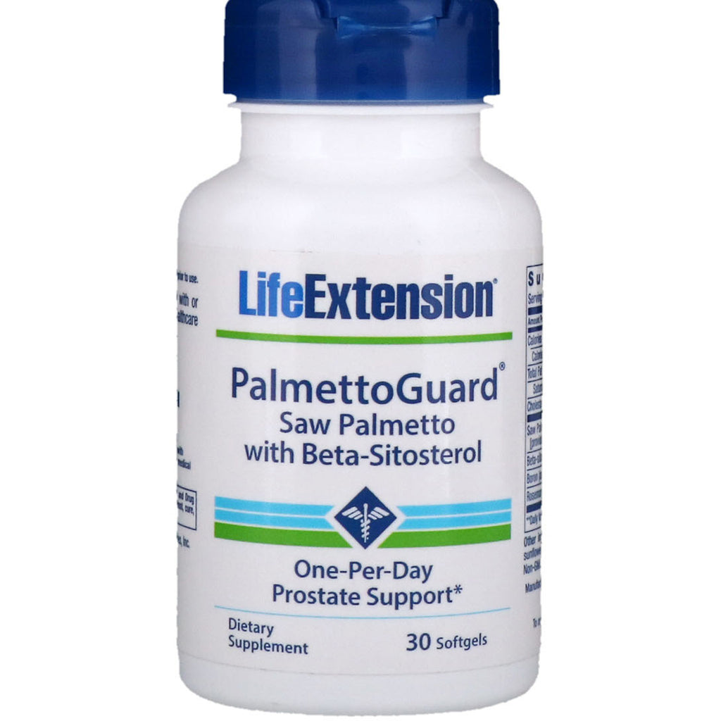 Life Extension, PalmettoGuard Saw Palmetto, 30 cápsulas blandas
