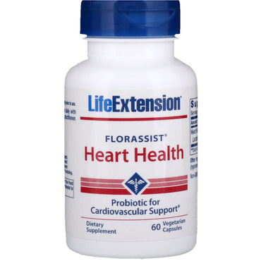 Life Extension, FlorAssist Heart Health, 60 cápsulas vegetarianas