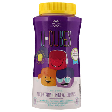 Solgar, U-Cubes, Children's Multi-Vitamin & Mineral Gummies, 120 Gummies