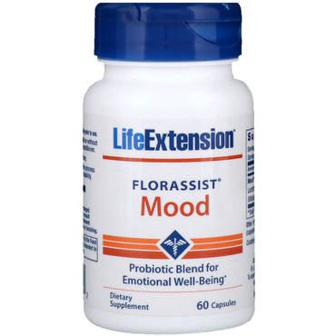 Life Extension, Florassist Mood, 60 Capsules