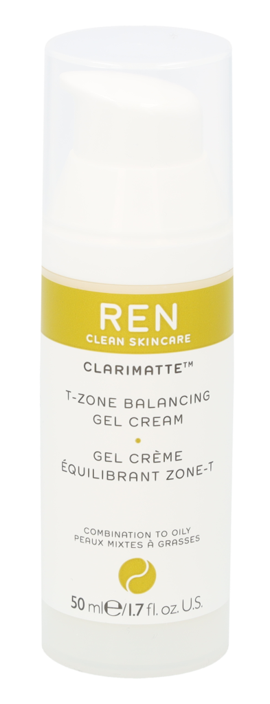 REN Clarimatte Gel-Crème Équilibrant Zone T 50 ml