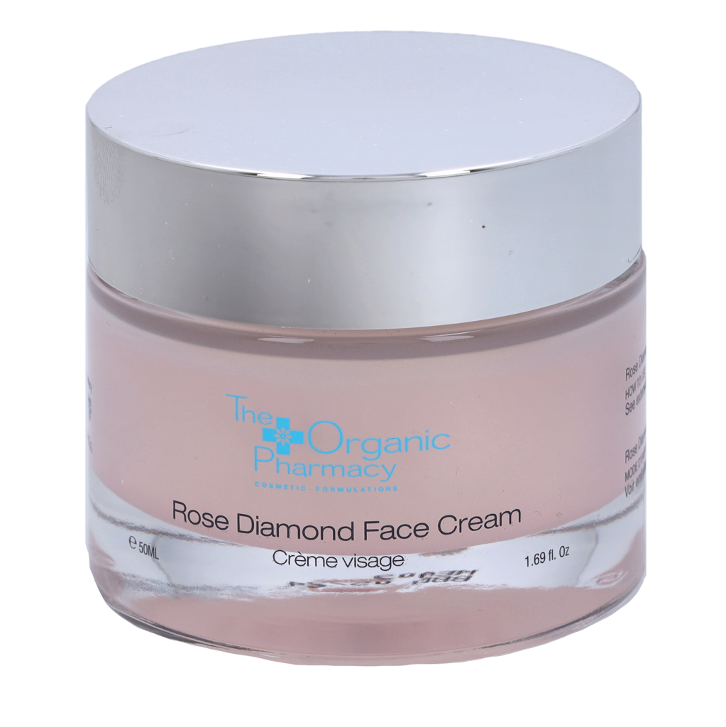 The Organic Pharmacy Crema Facial Rosa Diamante 50 ml