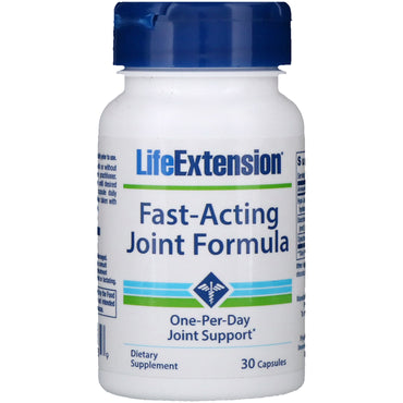 Life extension, fórmula para articulaciones de acción rápida, 30 cápsulas
