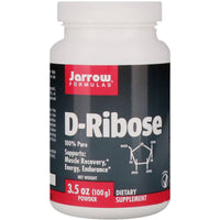 Jarrow Formulas, D-Ribose, Powder, 3.5 oz (100 g)