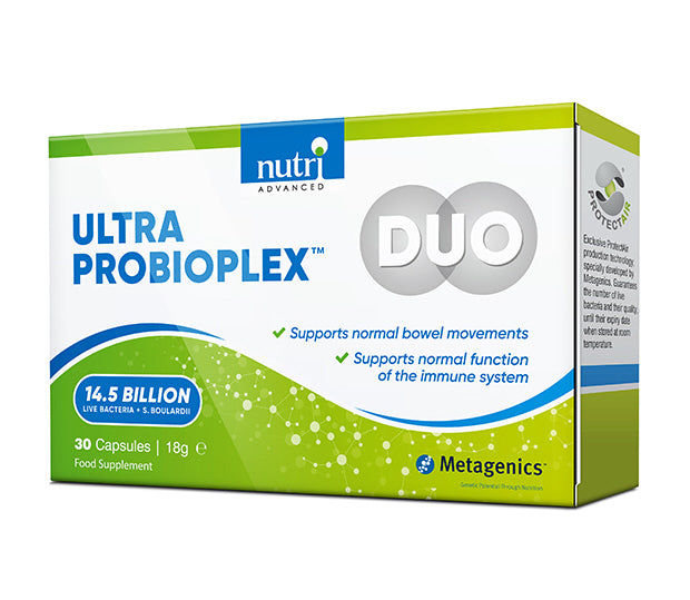 Nutri מתקדם ultra probioplex™ duo 30 כמוסות פרוביוטיות