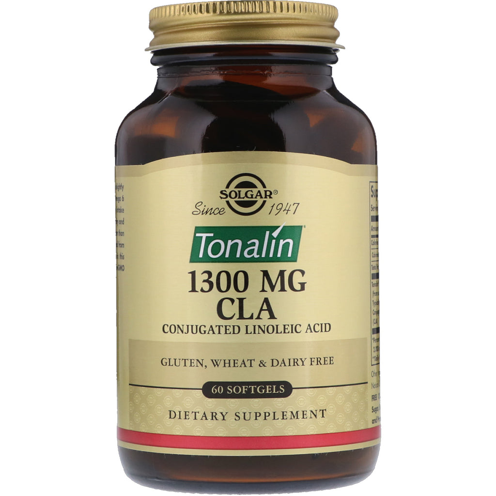 Solgar, Tonalin CLA、1300 mg、60 ソフトジェル
