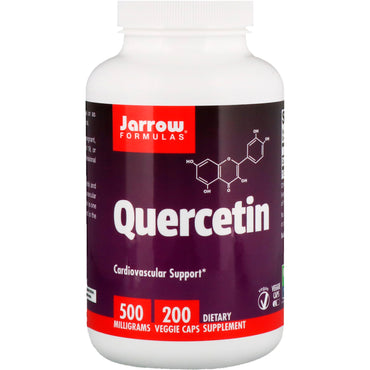 Jarrow Formulas, Quercetina, 500 mg, 200 cápsulas