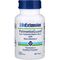 Life Extension, PalmettoGuard Saw Palmetto/Nettle Root with Beta-Sitosterol, 60 Softgels