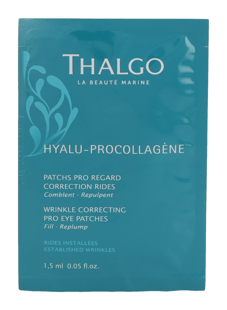 Thalgo Hyalu-Procollagene Parches Pro Correctores de Arrugas para Ojos 12 ml