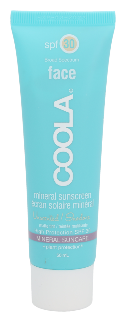 Coola Face Tinte Mate Protector Solar Mineral SPF30 50 ml