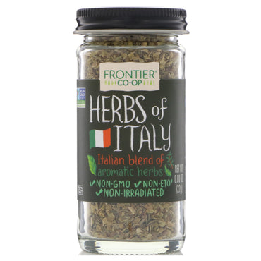 Frontier Natural Products, Urter fra Italia, italiensk blanding av aromatiske urter, 0,80 oz (22 g)