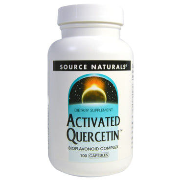 Source Naturals, Quercetina activada, 100 cápsulas