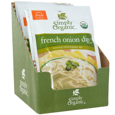 Simply , French Onion Dip Mix, 12 Packets, 1.10 oz (31 g) Each