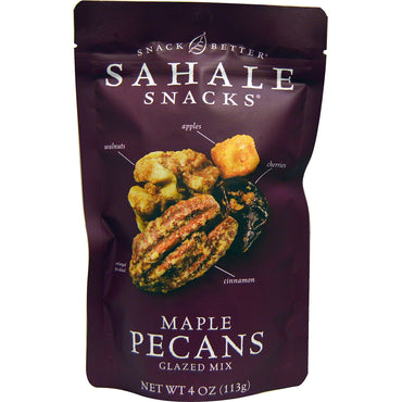 Sahale Snacks, mezcla glaseada, nueces de arce, 4 oz (113 g)