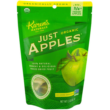 Karen's Naturals,  Just Apples, 1.5 oz (42 g)