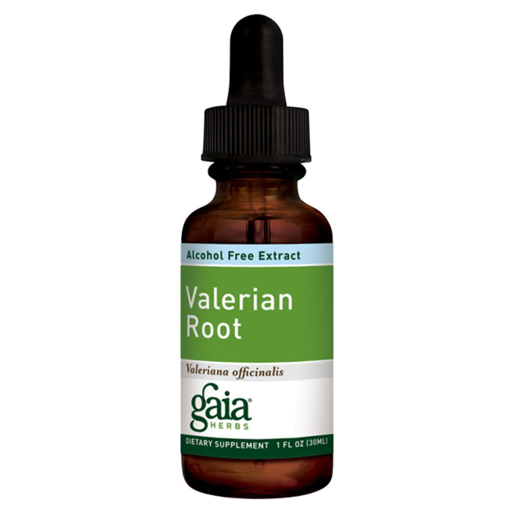 Gaia Herbs, radice di valeriana, estratto senza alcool, 1 fl oz (30 ml)