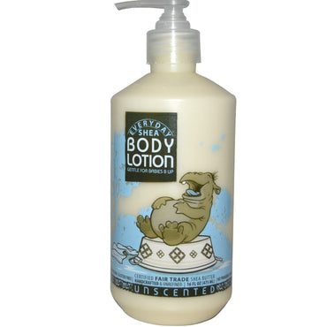 Everyday Shea Body Lotion Gentle for Babies on Up Unscented 16 fl oz (475 ml)