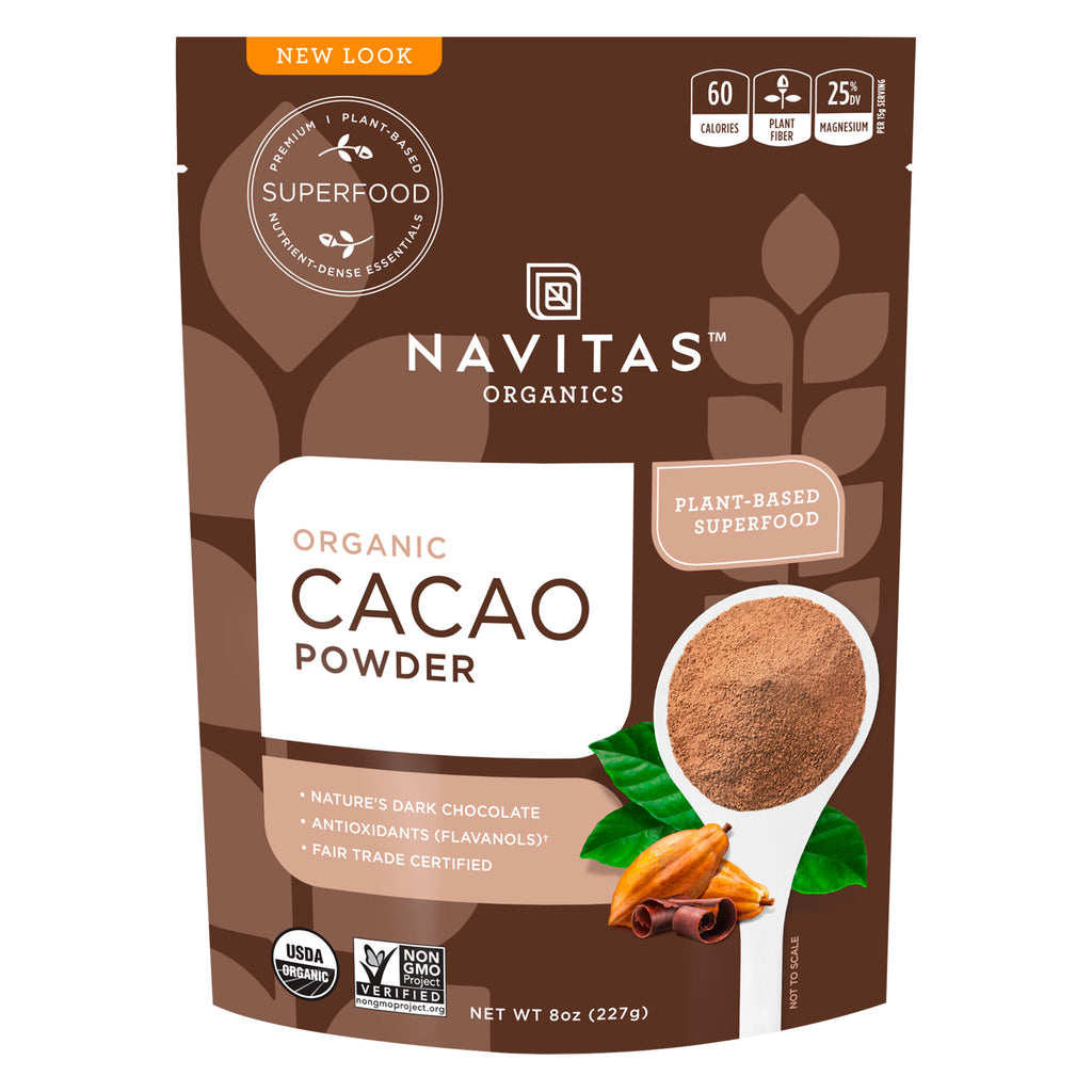 Navitas s, 카카오 파우더, 8 oz(227 g)