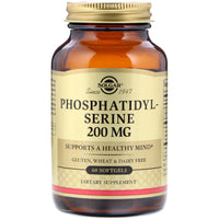 Solgar, Phosphatidylsérine, 200 mg, 60 gélules