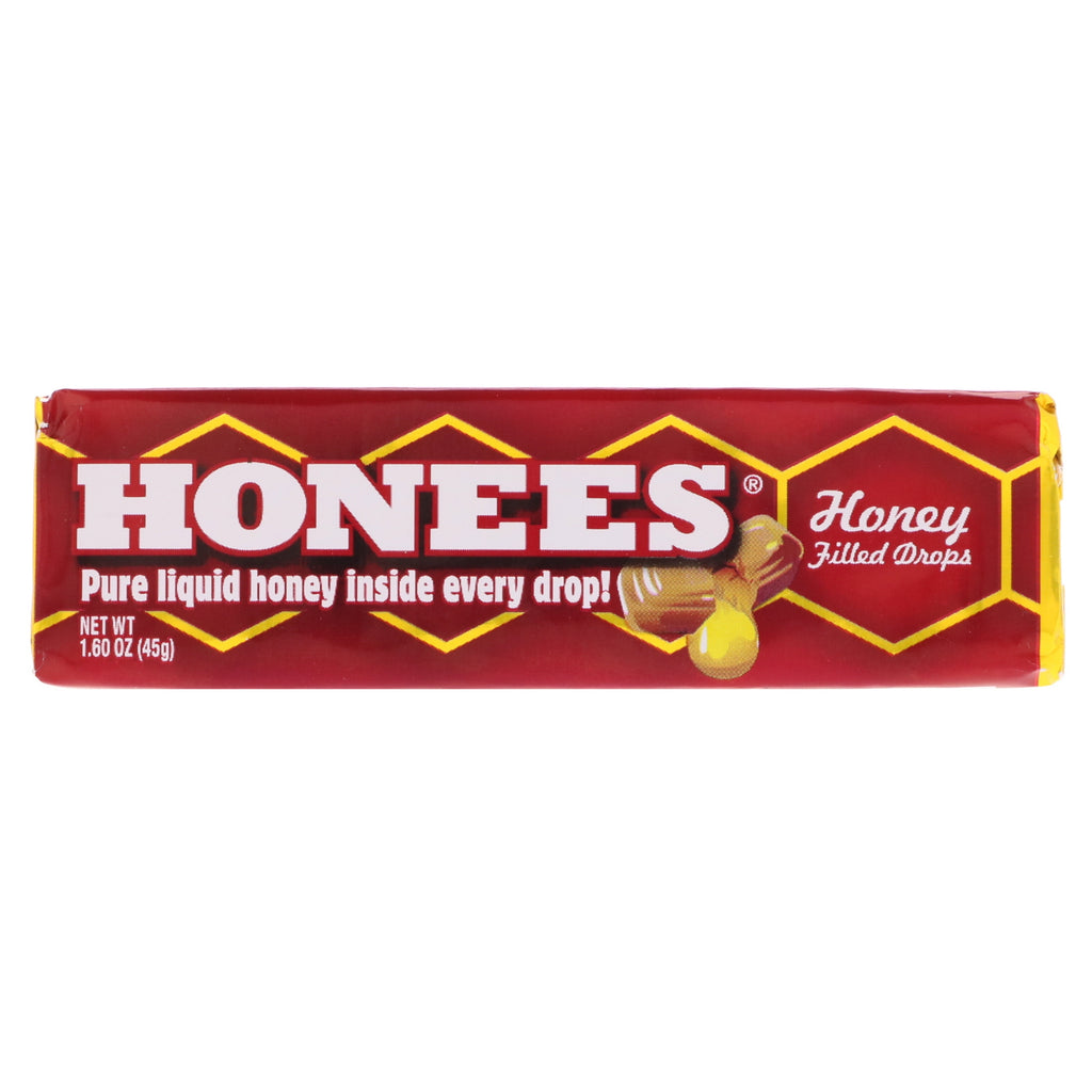 Honees, Gouttes remplies de miel, 1,60 oz (45 g)