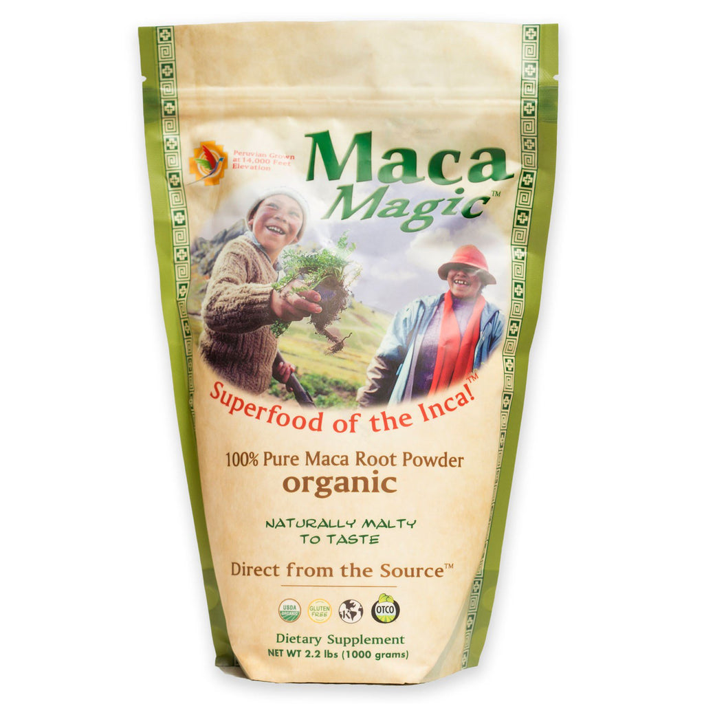 מאקה מג'יק, , 100% אבקת שורש מאקה טהורה, 2.2 פאונד (1000 גרם)