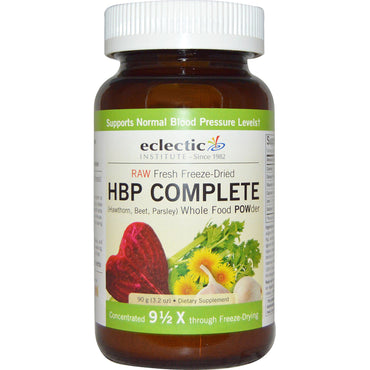 Eclectic Institute, HBP Complete, Whole Food POWder, 3,2 oz (90 g)