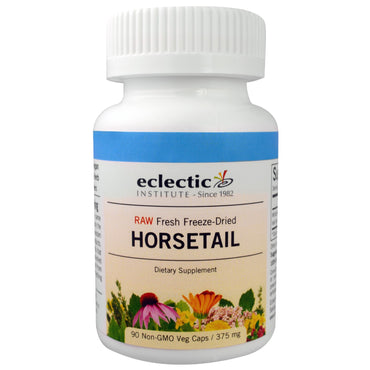Eclectic Institute, cola de caballo, 375 mg, 90 cápsulas vegetales