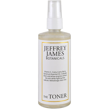 Jeffrey James Botanicals, The Toner, Refreshingly Clean Mist, 4,0 oz (118 ml)