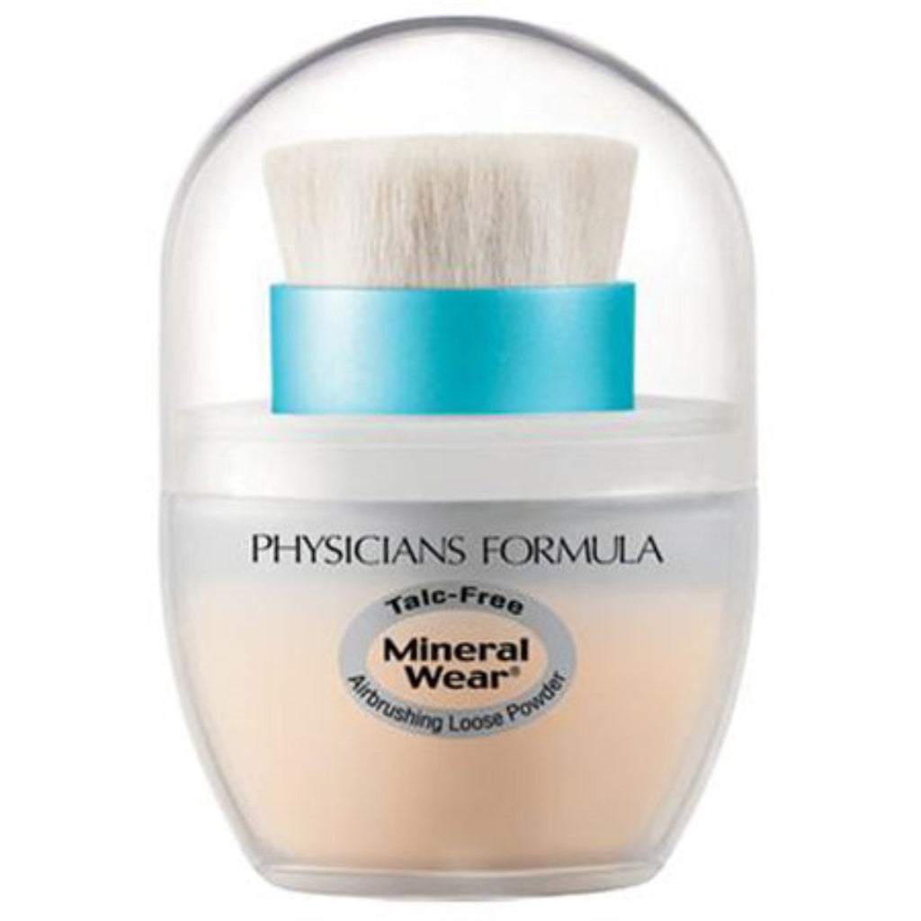 Physician's Formula, Inc., Mineral Wear, Mineral Airbrushing Loose Powder, Cream Natural, SPF 30, 0,35 oz (10 g)