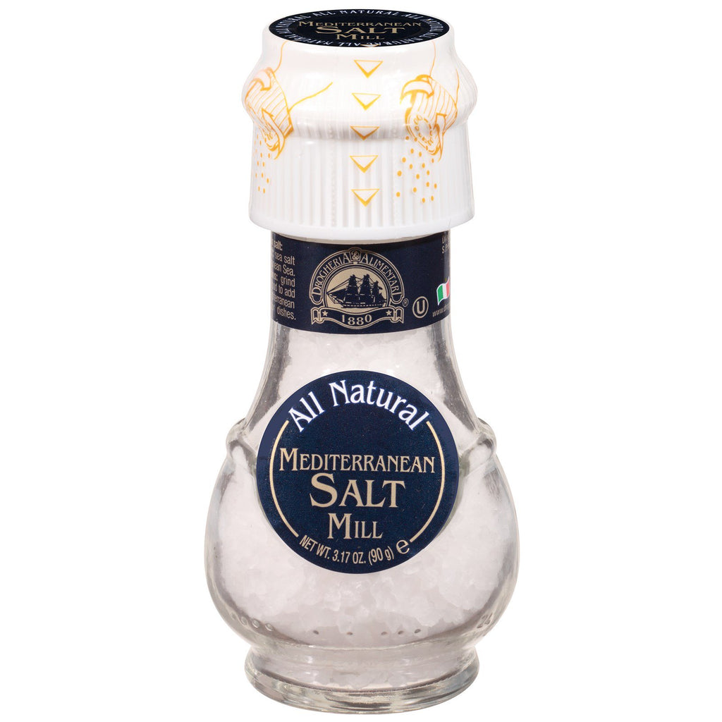 Drogheria & Alimentari, Naturalny śródziemnomorski młynek do soli, 3,18 uncji (90 g)