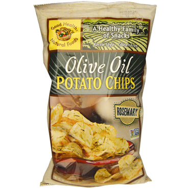 Good Health Natural Foods, olijfolie-aardappelchips, rozemarijn, 5 oz (142 g)
