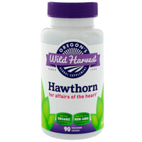 Oregon's Wild Harvest, Hawthorn, 90 Vegetarian Capsules