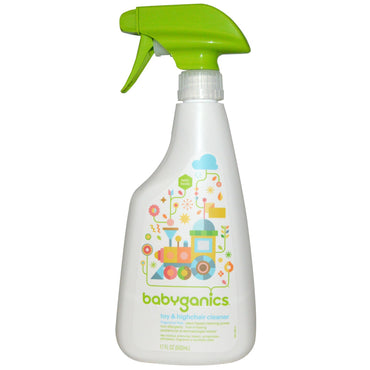 BabyGanics, Toy & Highchair Cleaner, Fragrance Free, 17 fl oz (502 ml)