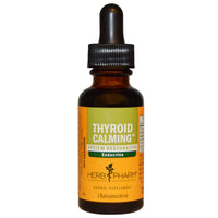Herb Pharm, Calmante de la tiroides, Restauración del sistema, 1 fl oz (30 ml)